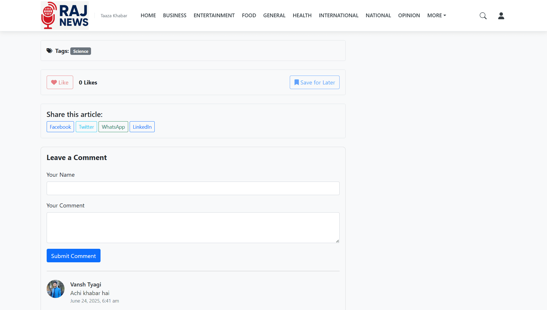 Express News - News Portal background