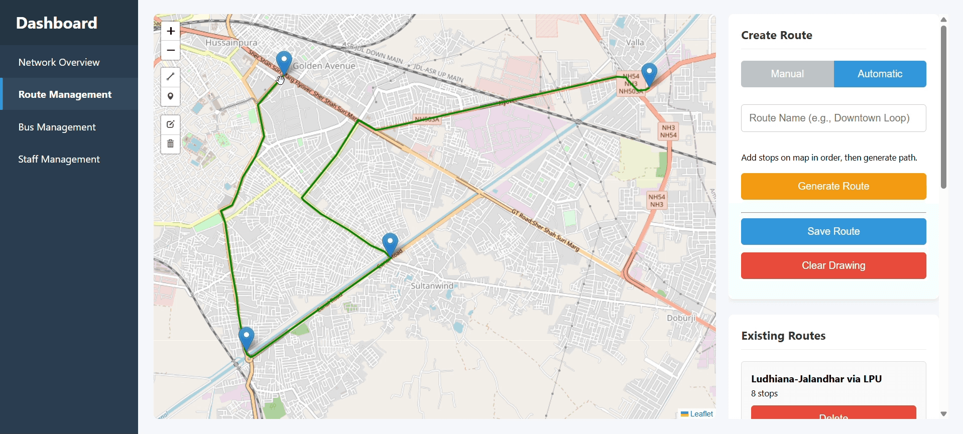Lok Yatra - Bus Tracking App background